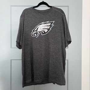 Men’s 2XL Philadelphia Eagles Gray Graphic Tee NFL Football Fan Shirt